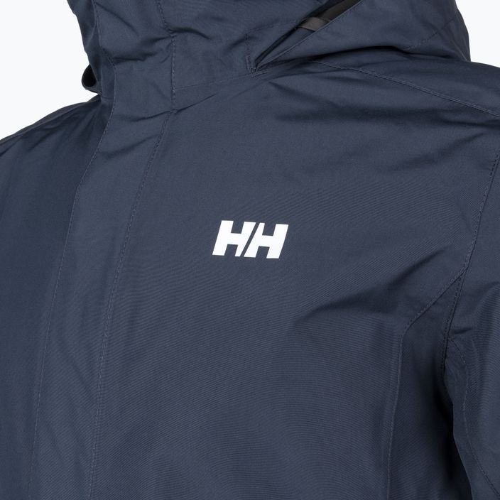 Men's Helly Hansen Dubliner Insulated rain jacket navy 3