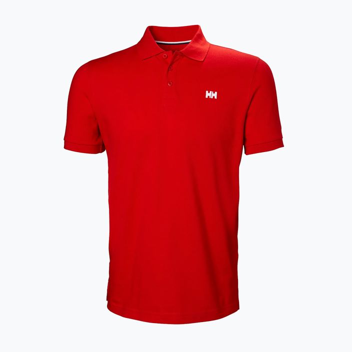 Men's Helly Hansen Transat Polo shirt alert red