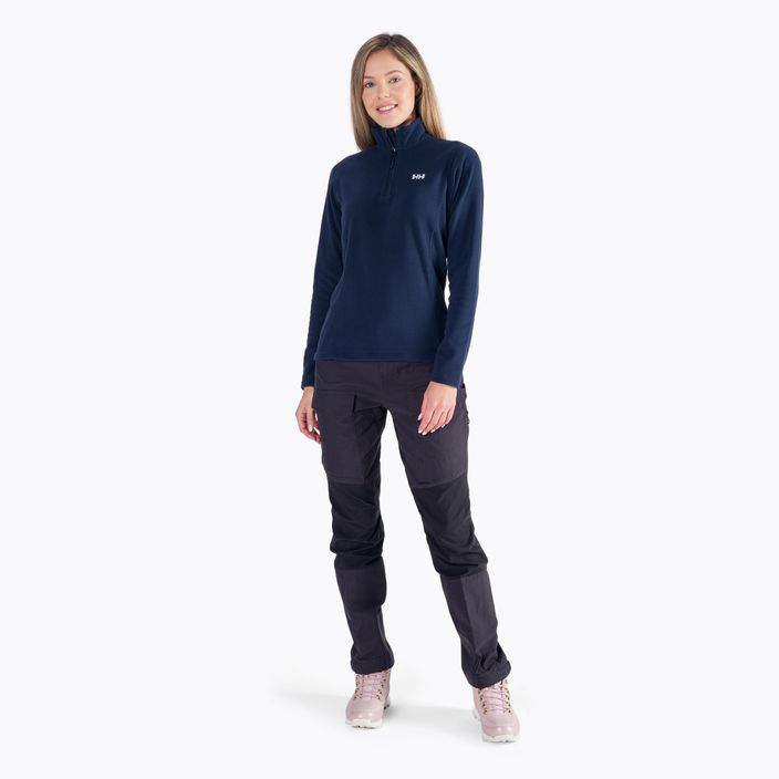 Helly Hansen women's Daybreaker 1/2 Zip fleece sweatshirt navy blue 50845_599 6