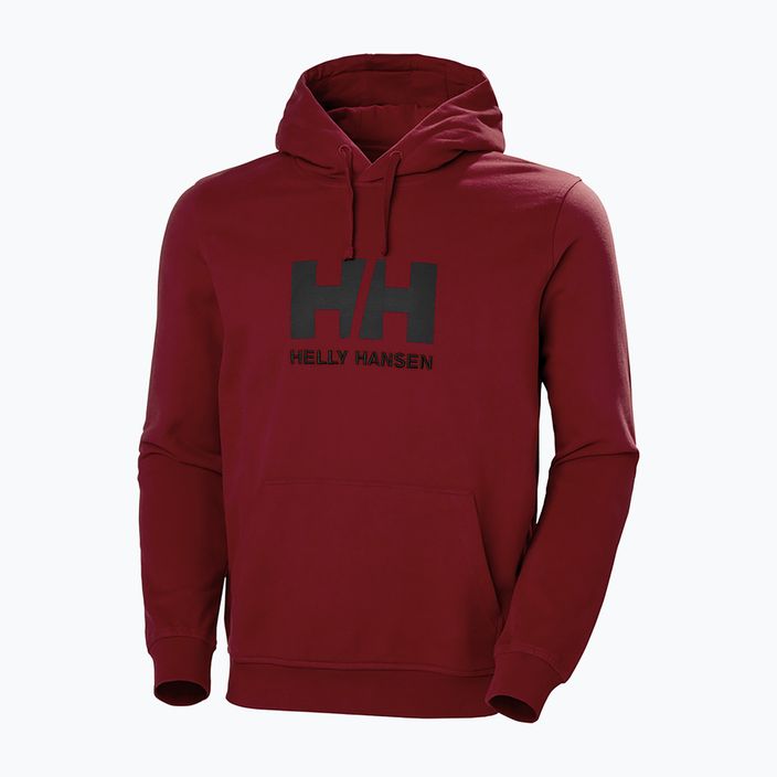 Men's Helly Hansen HH Logo Hoodie burgundy 33977_215 4