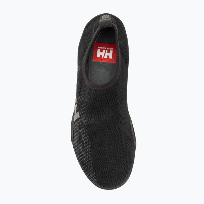 Helly Hansen Crest Watermoc men's water shoes black/charcoal 5