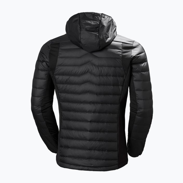 Helly Hansen men's Verglas Hooded Down Hybrid Ins jacket black 63007_990 5