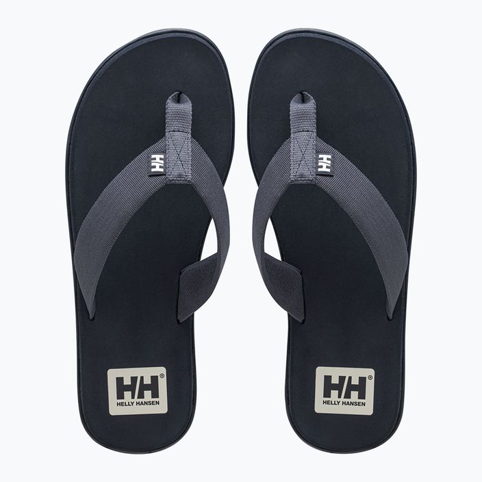 Helly Hansen men's Logo flip flops navy blue 11600_597 13