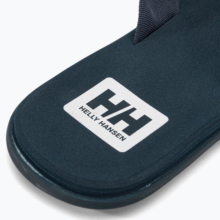 Helly Hansen men's Logo flip flops navy blue 11600_597 8