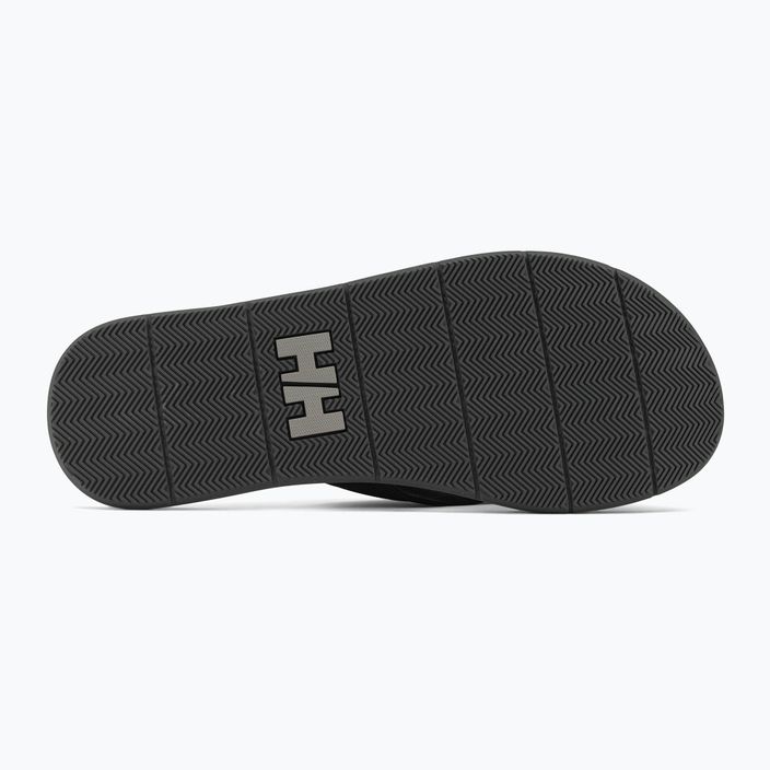 Men's Helly Hansen Logo flip flops black 11600_993 5