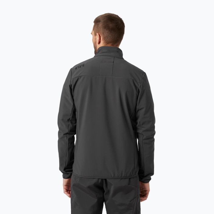 Men's sailing jacket Helly Hansen Crew Softshell 2.0 black 30223_980 2