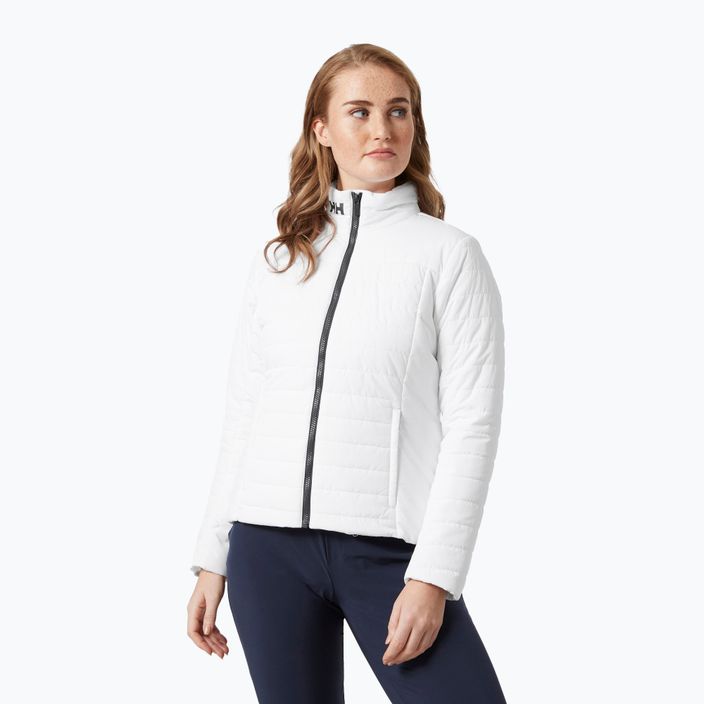 Women's sailing jacket Helly Hansen Crew Insulator 2.0 white 30239_001