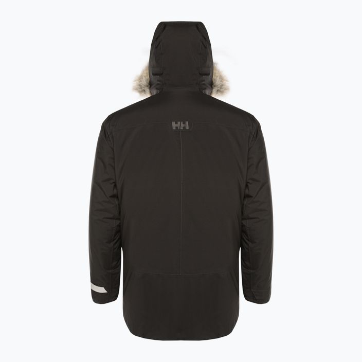 Helly Hansen men's Reine Parka rain jacket black 53630_990 2