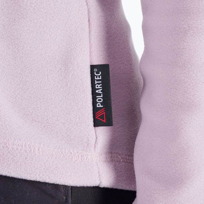 Helly Hansen women's Daybreaker 1/2 Zip light pink fleece sweatshirt 50845_692 4