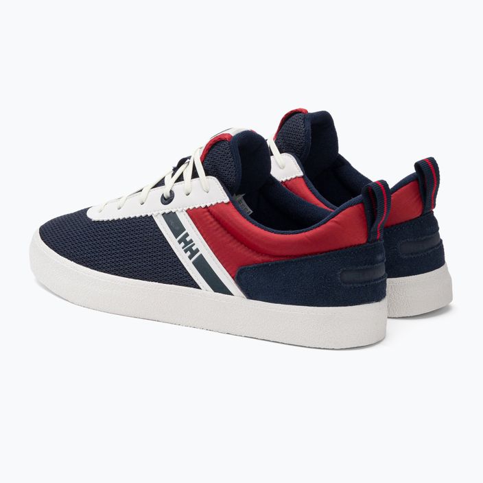 Helly Hansen Rwb Lawson men's sneaker shoes navy blue and red 11797_599 3