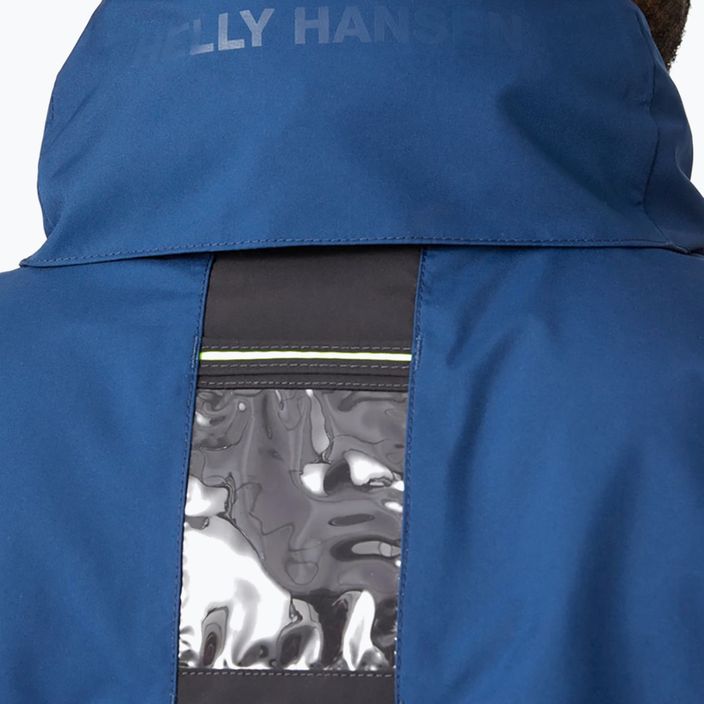 Men's Helly Hansen Crew Hooded Jacket blue 33875_606 8