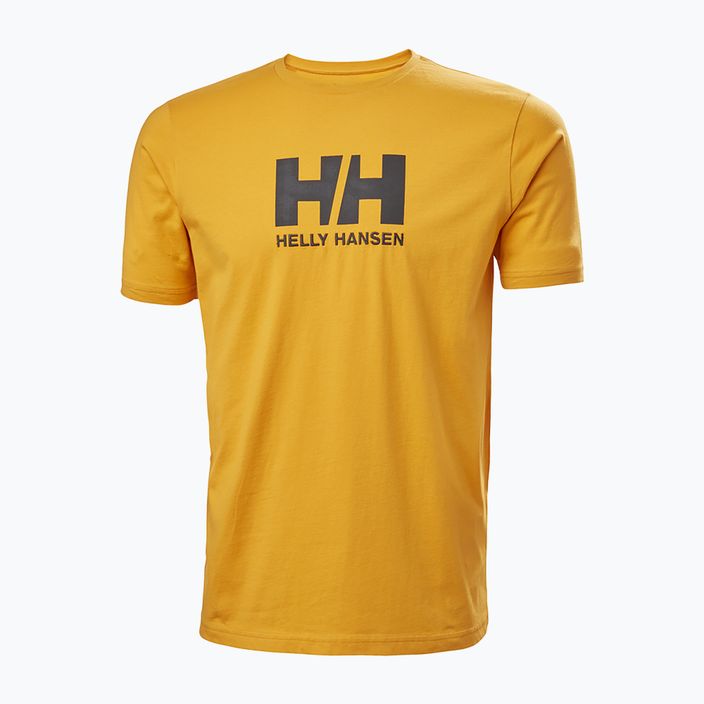 Men's Helly Hansen HH Logo trekking shirt yellow 33979_328 4
