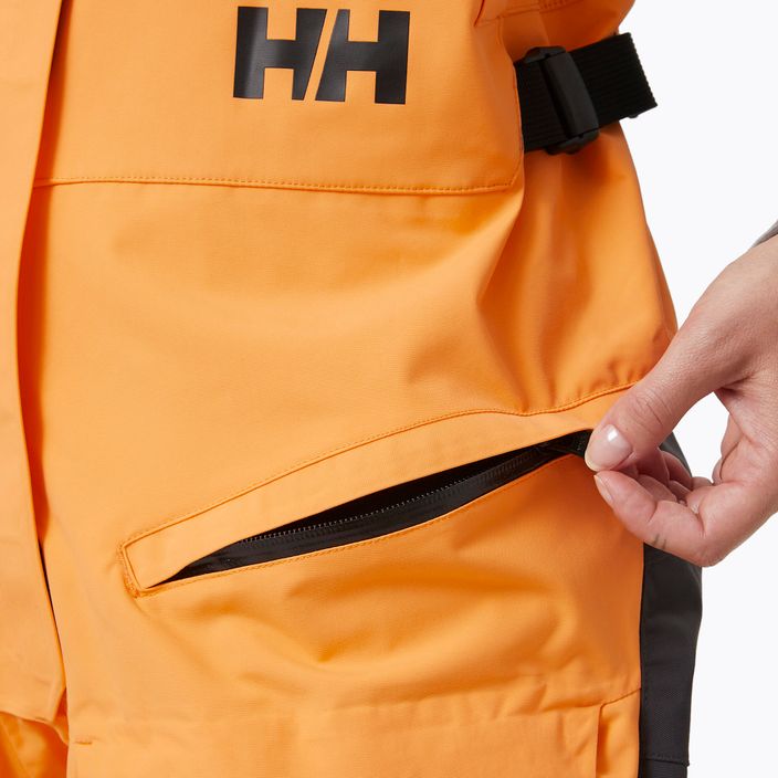 Helly Hansen Skagen Offshore Bib 320 women's sailing trousers orange 34256_320 4