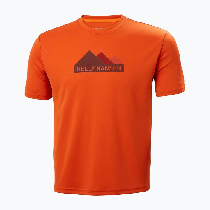 Men's Helly Hansen HH Tech Graphic patrol t-shirt oran 4