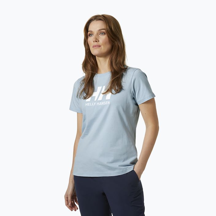 Women's trekking t-shirt Helly Hansen HH Logo blue 34112_582