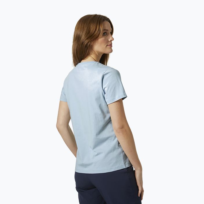 Women's trekking t-shirt Helly Hansen HH Logo blue 34112_582 2