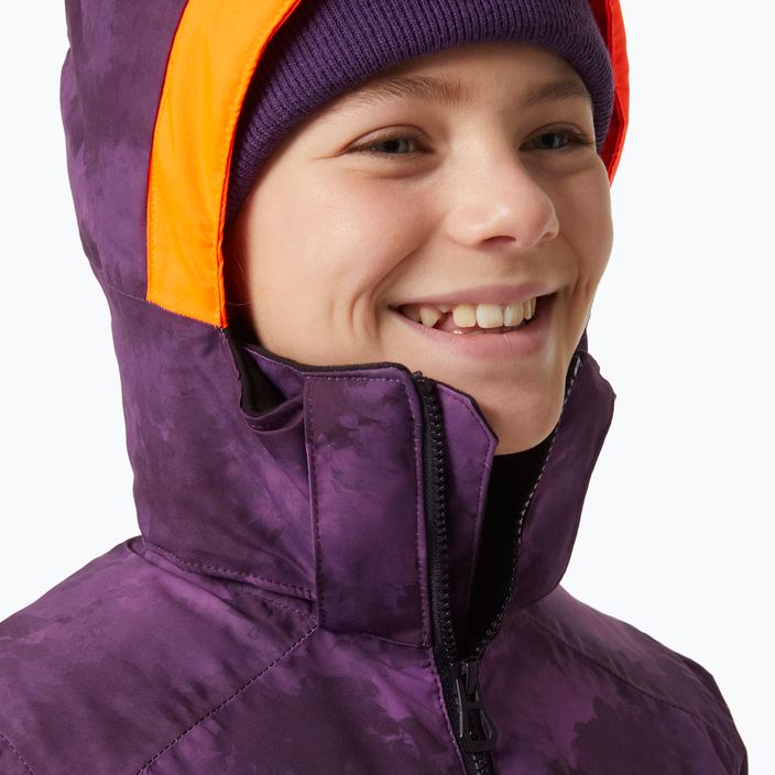 Helly Hansen Stellar children's ski jacket purple 41762_670 5