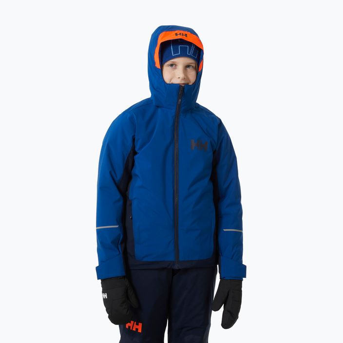 Helly Hansen Quest children's ski jacket blue 41763_606 3