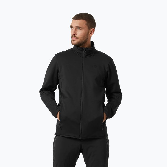 Men's Helly Hansen Alpha Zero fleece sweatshirt black 49452_990