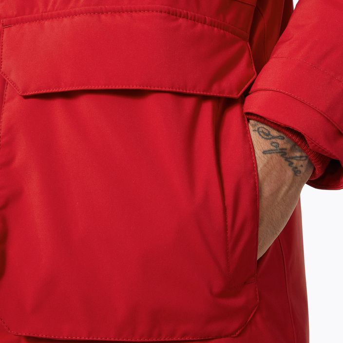 Helly Hansen men's Reine Parka rain jacket red 53630_162 4