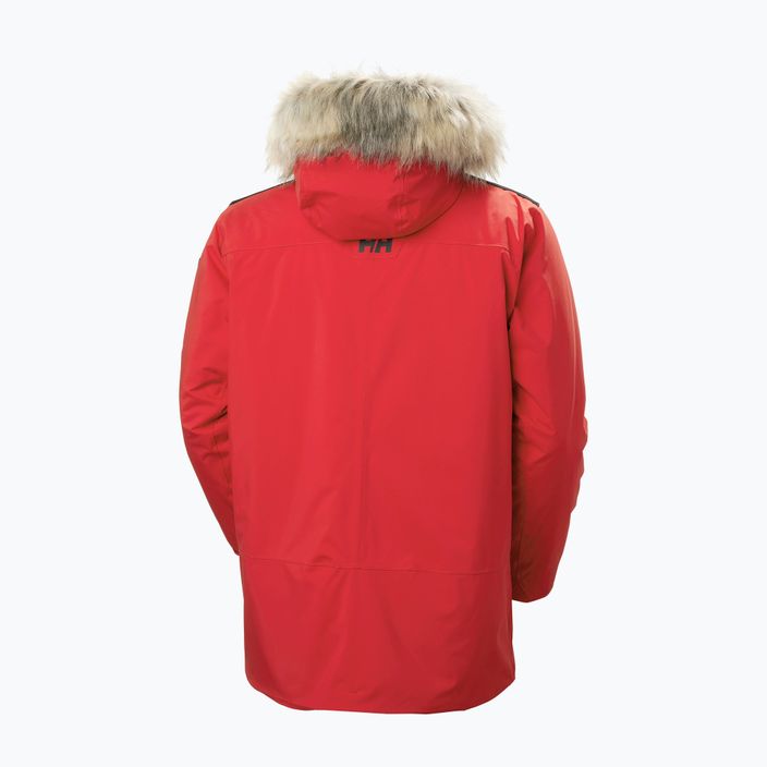 Helly Hansen men's Reine Parka rain jacket red 53630_162 6
