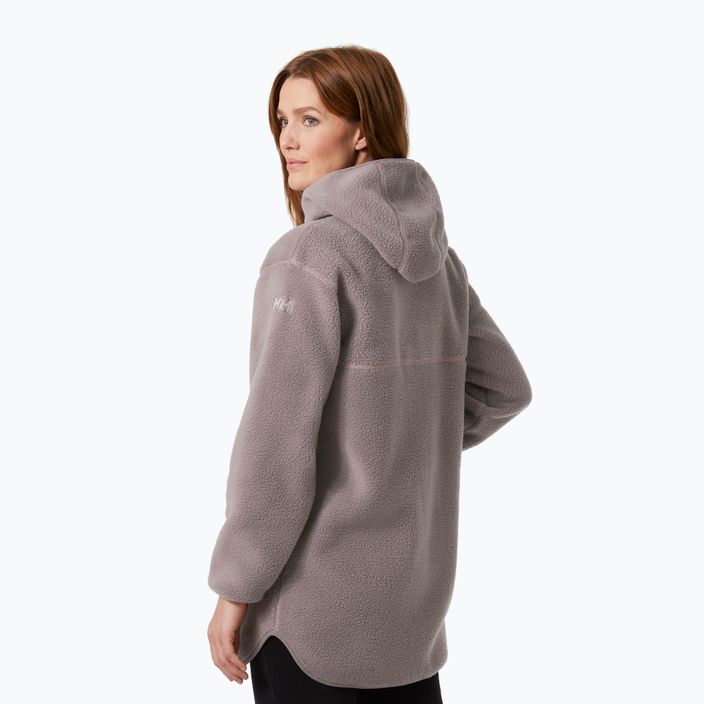 Helly Hansen Maud Pile grey women's fleece sweatshirt 53815_656 2