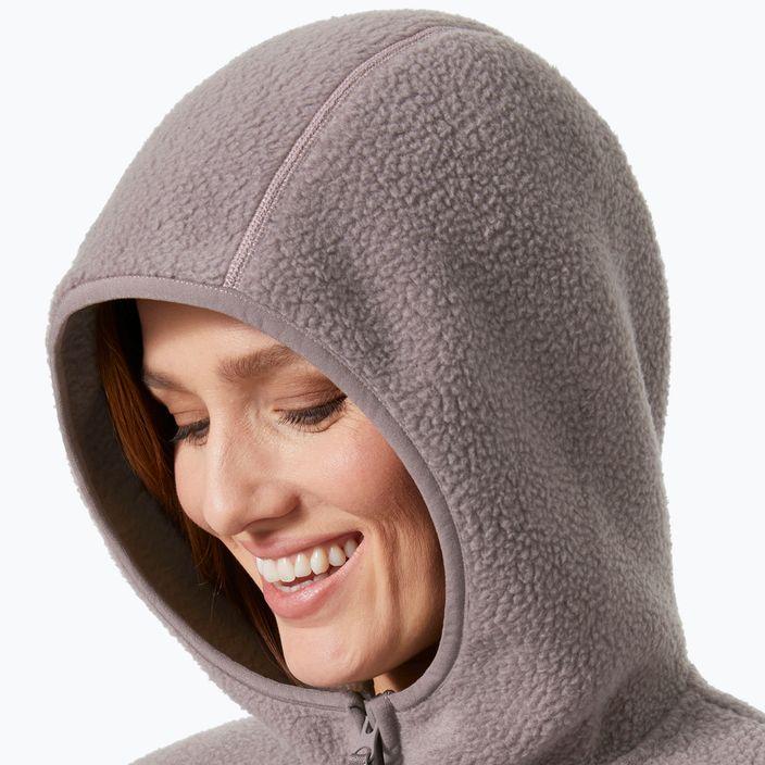 Helly Hansen Maud Pile grey women's fleece sweatshirt 53815_656 3