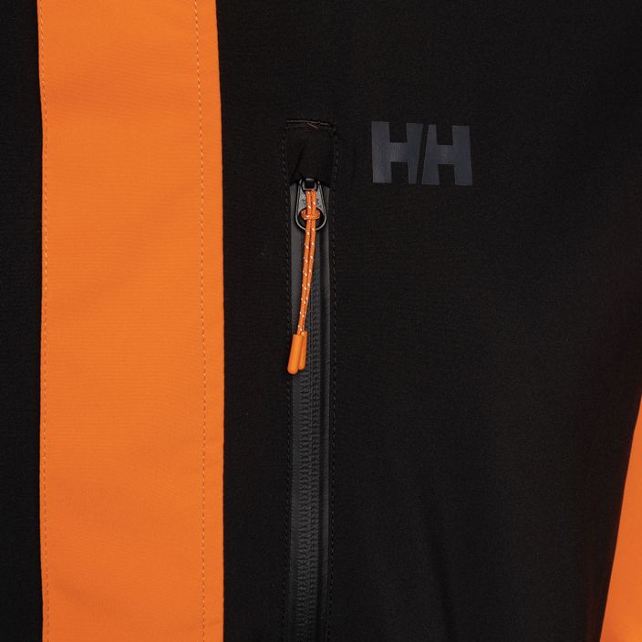 Helly Hansen men's Juell Storm rain jacket orange 53883_325 3