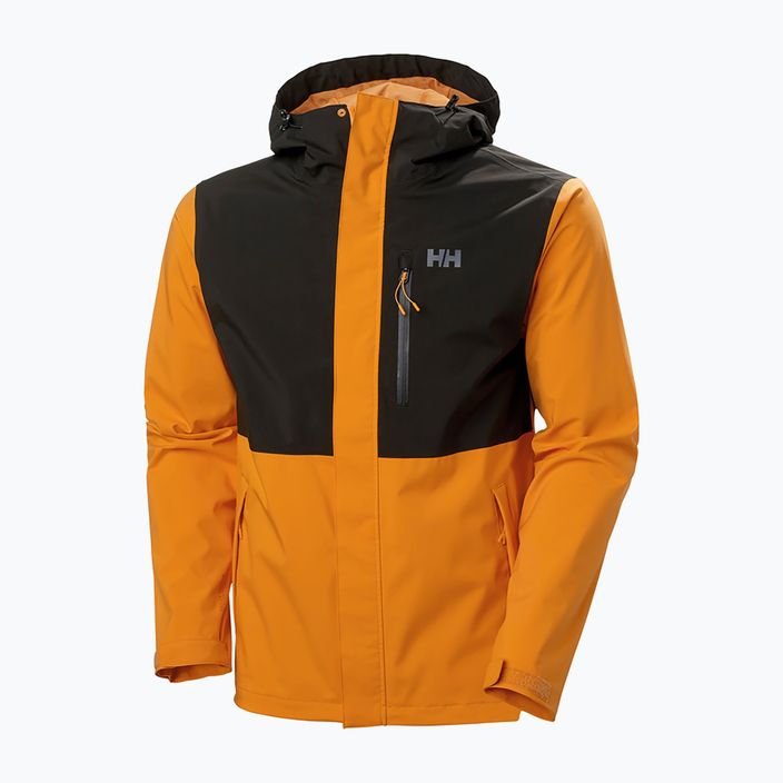 Helly Hansen men's Juell Storm rain jacket orange 53883_325 4