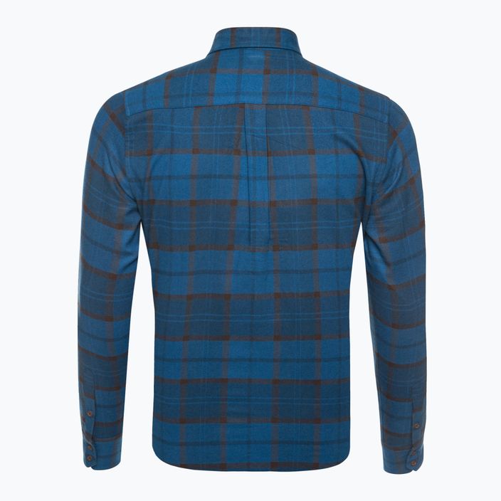Helly Hansen men's Lokka Organic Flannel LS blue/black shirt 62731_755 6
