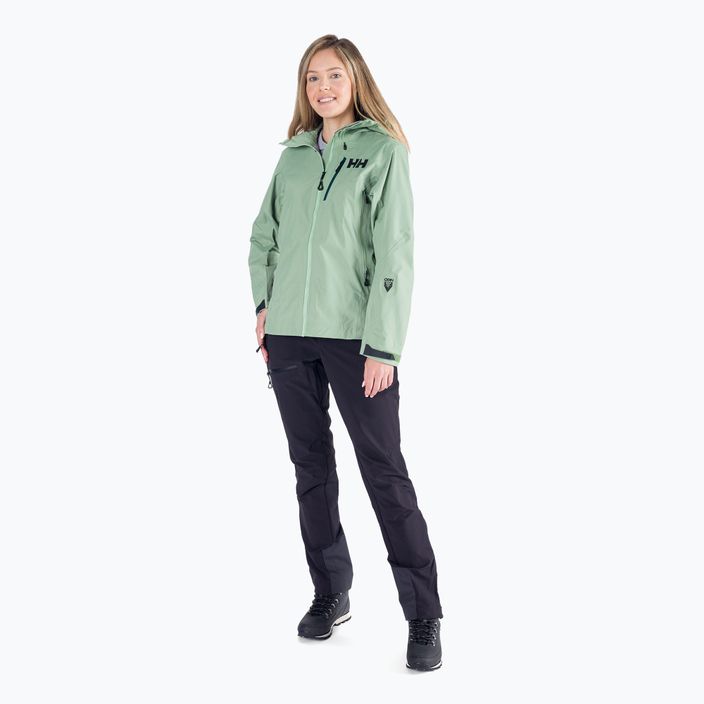 Helly Hansen women's hardshell jacket Odin 9 Worlds 2.0 green 62956_406 9