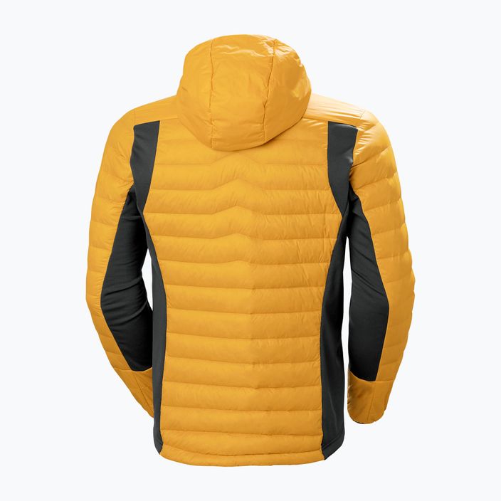 Helly Hansen men's Verglas Hooded Down Hybrid Ins jacket yellow 63007_328 6