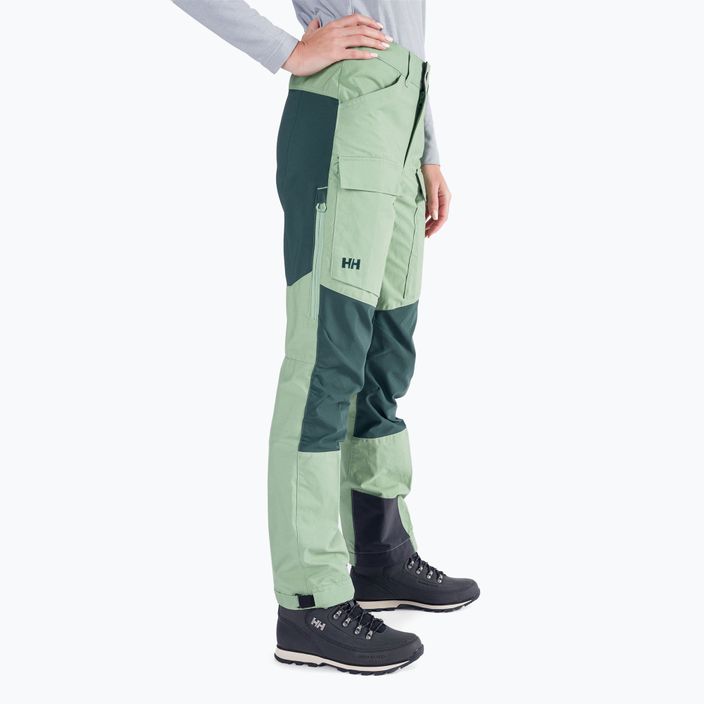 Women's trekking trousers Helly Hansen Veir Tur green 63023_406 2