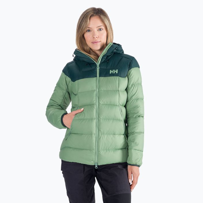 Helly Hansen women's down jacket Verglas Glacier Down green 63025_406