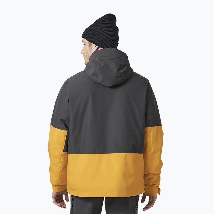 Men's ski jacket Helly Hansen Banff Insulated yellow 63117_328 2