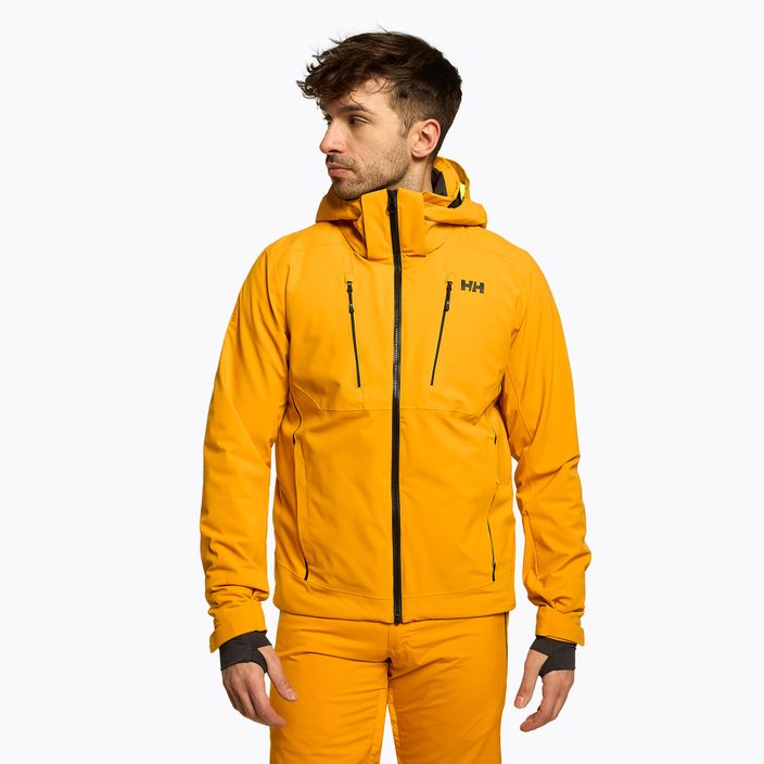 Men's ski jacket Helly Hansen Alpha 3.0 yellow 65551_328