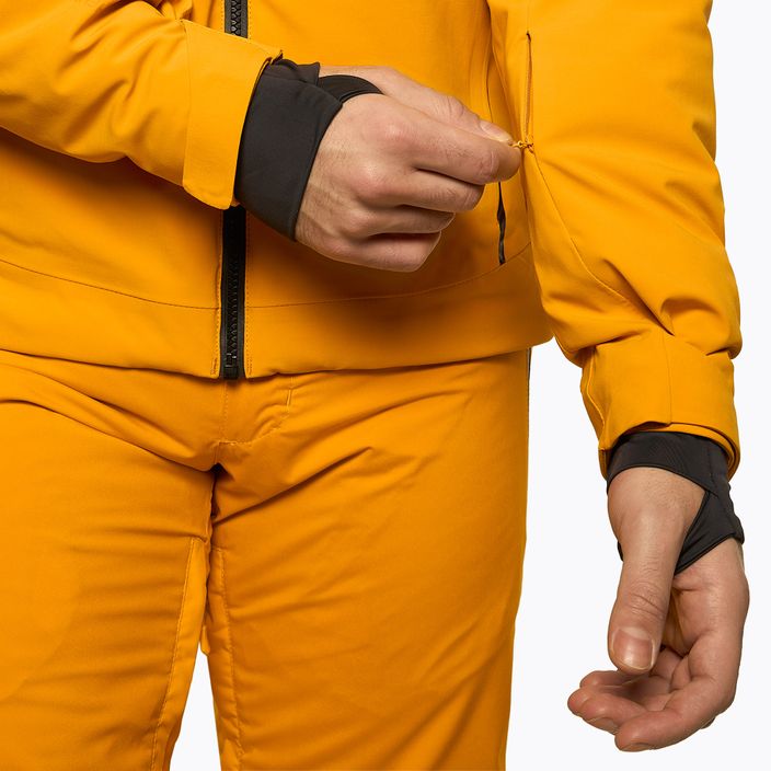 Men's ski jacket Helly Hansen Alpha 3.0 yellow 65551_328 5