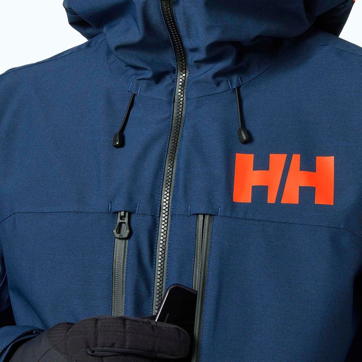Helly Hansen men's ski jacket Garibaldi 2.0 navy blue 65747_584 4