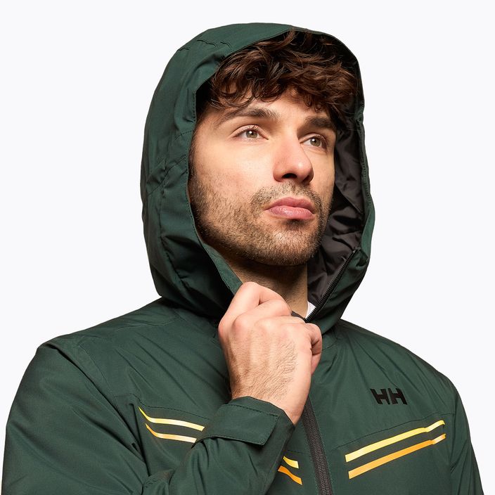 Men's ski jacket Helly Hansen Alpine Insulated green 65874_495 4