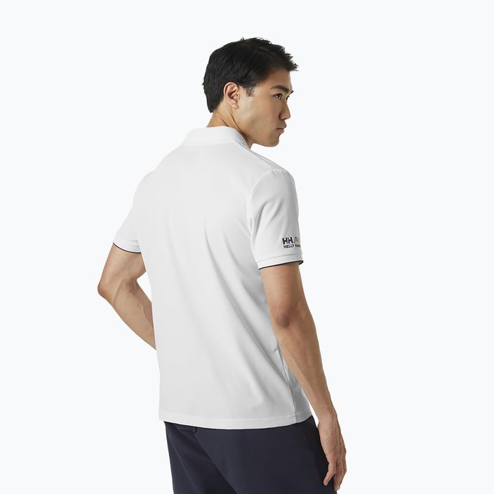 Men's Helly Hansen Ocean Polo Shirt white 34207_002 2