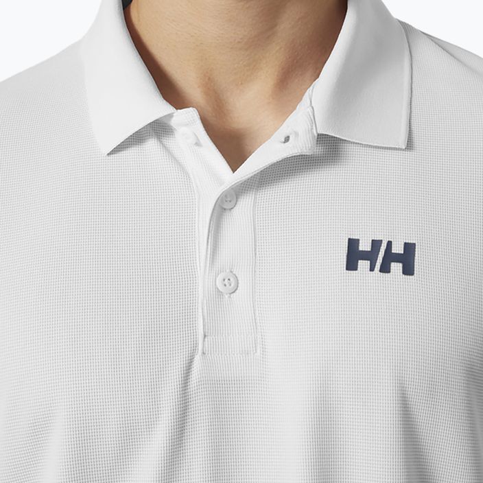 Men's Helly Hansen Ocean Polo Shirt white 34207_002 3