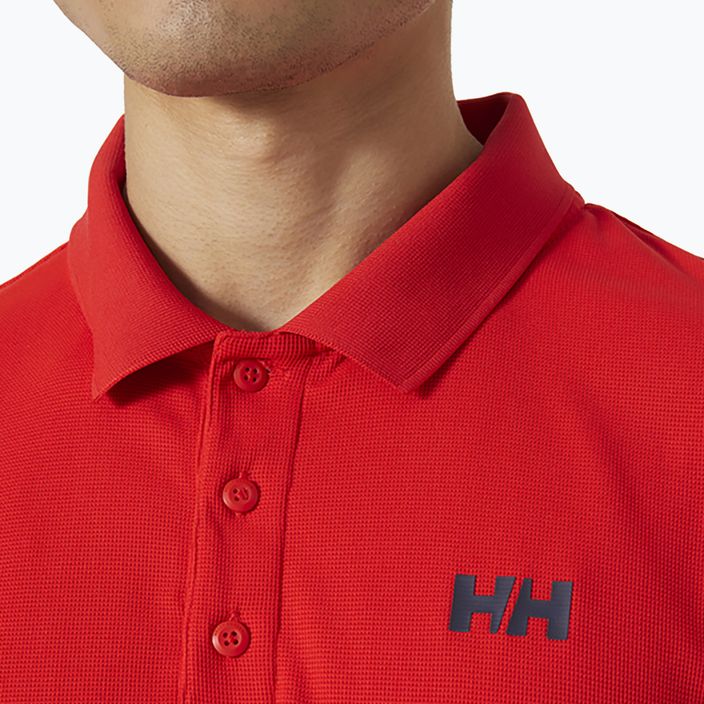 Helly Hansen men's Ocean Polo shirt red 34207_222 3