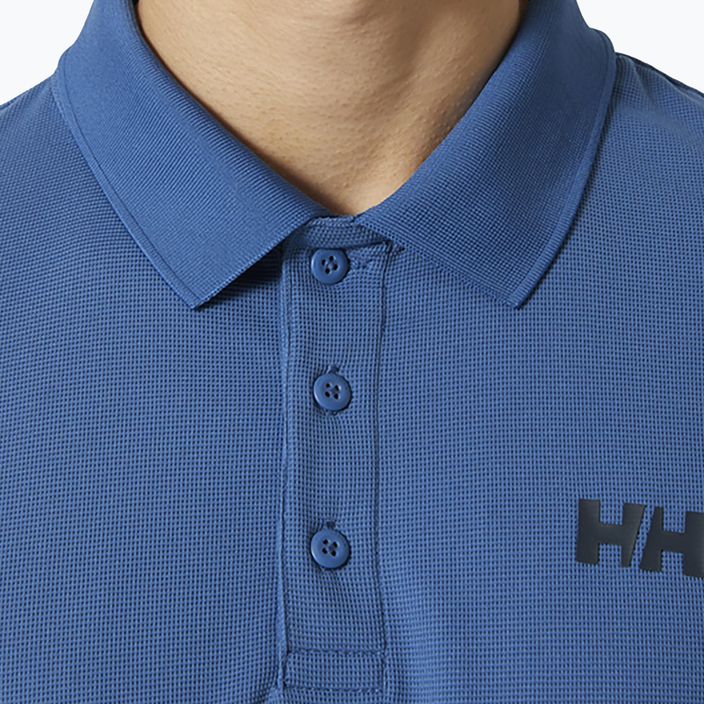 Men's Helly Hansen Ocean Polo Shirt blue 34207_636 3