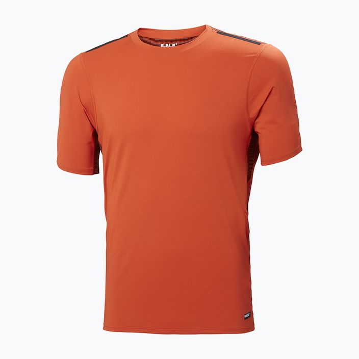 Men's Helly Hansen Tech Trail trekking shirt orange 48494_328 5