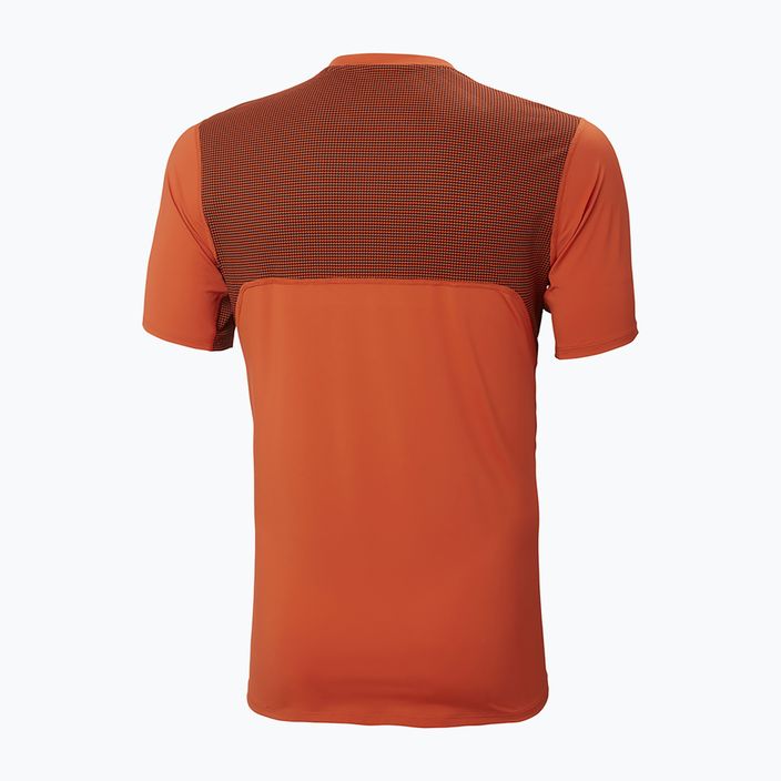 Men's Helly Hansen Tech Trail trekking shirt orange 48494_328 6