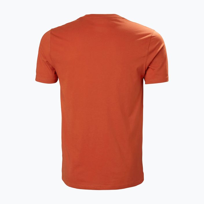 Helly Hansen Nord Graphic men's trekking shirt orange 62978_308 6