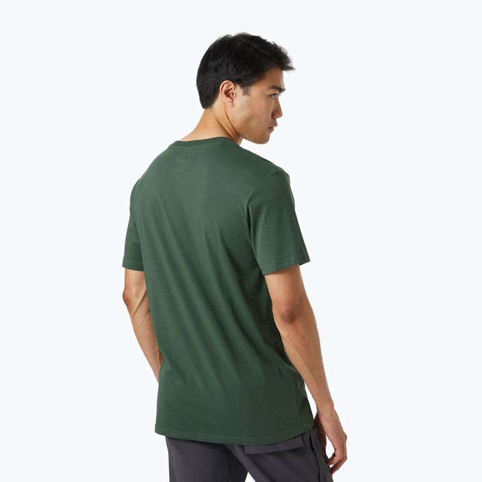 Helly Hansen Nord Graphic men's trekking shirt green 62978_476 2
