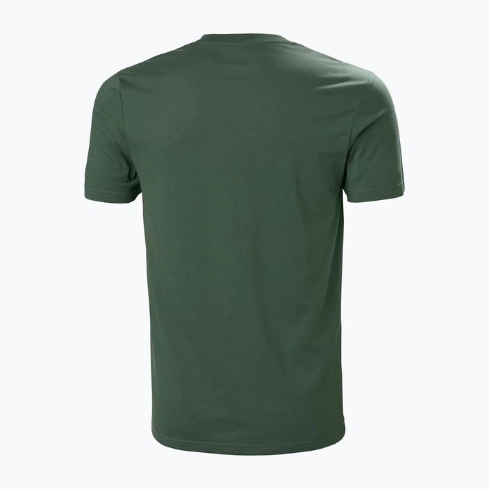 Helly Hansen Nord Graphic men's trekking shirt green 62978_476 6