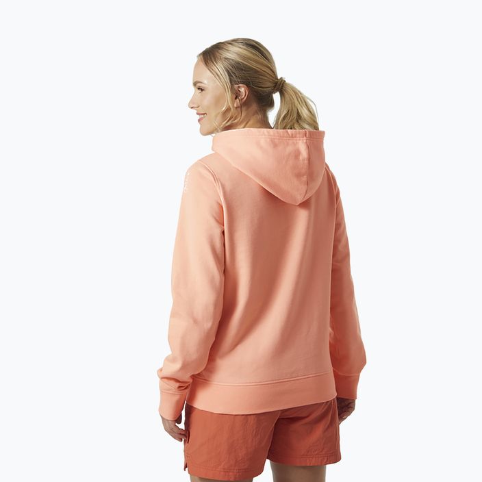 Women's trekking sweatshirt Helly Hansen Nord Graphic Pullover Hoodie orange 62981_058 2