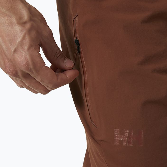 Helly Hansen men's Rask Light Softshell trousers brown 63048_301 3